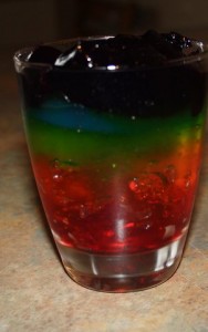 rainbow cup finished
