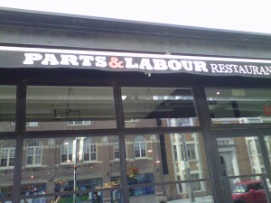 outside of Parts and Labour